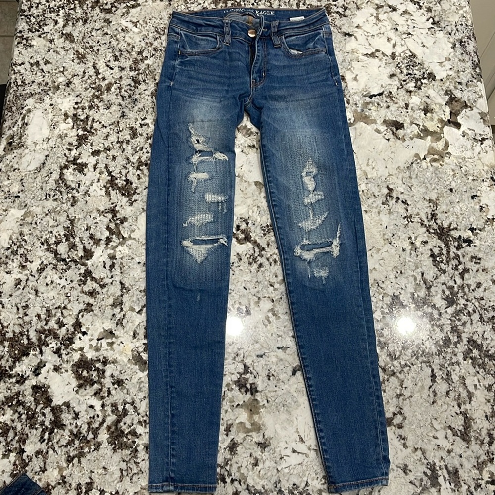 American Eagle denim jegging jeans